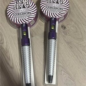 Bed Head Curlipops 1 1/4” Tourmaline Ceramic Textured Tapered Styling Iron